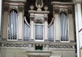Prospekt der Ballstädter Orgel | Foto: a. ernst
