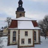 Friemar Kirche im Schneee Babette Mirk