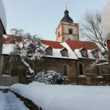Molschleben Kirche im Schnee Steffi Winzer